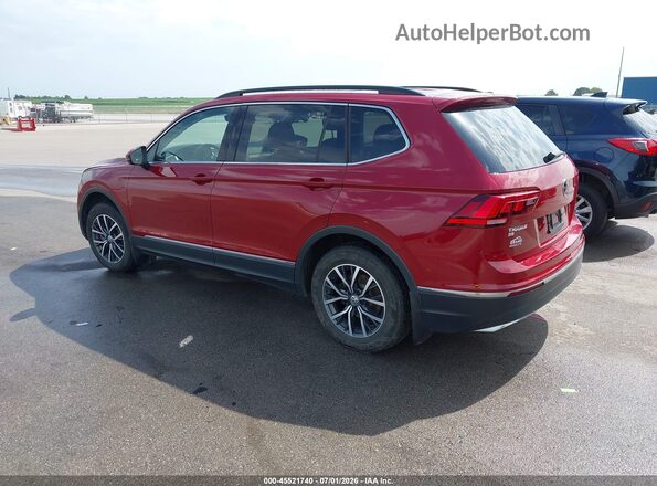3VV2B7AX5LM015832 2020 VOLKSWAGEN TIGUAN Red Задня ліва чверть