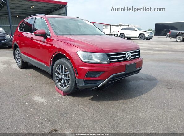 3VV2B7AX5LM015832 2020 VOLKSWAGEN TIGUAN Red Вид спереду