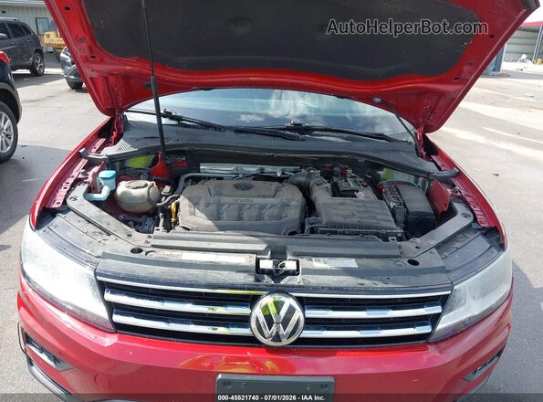 3VV2B7AX5LM015832 2020 VOLKSWAGEN TIGUAN Red Вид ззаду