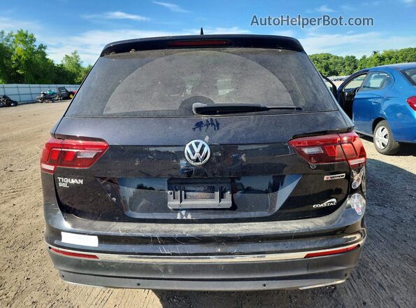 3VV2B7AX5LM080907 2020 VOLKSWAGEN TIGUAN Black Հետևի տեսք