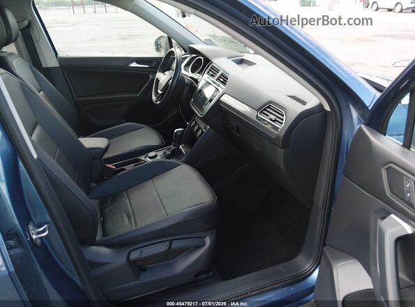 3VV2B7AX5LM115221 2020 VOLKSWAGEN TIGUAN Blue Вид салону спереду