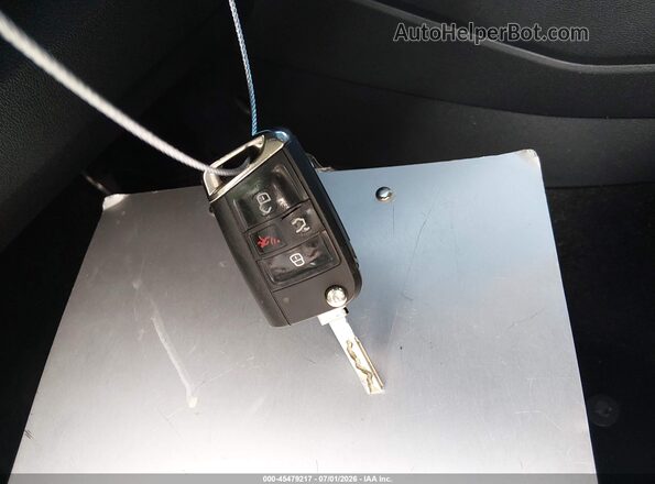 3VV2B7AX5LM115221 2020 VOLKSWAGEN TIGUAN Blue Вид панелі приладів