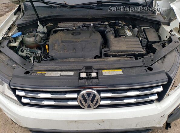 3VV2B7AX5MM058293 2021 VOLKSWAGEN TIGUAN Белый Вид задней части салона