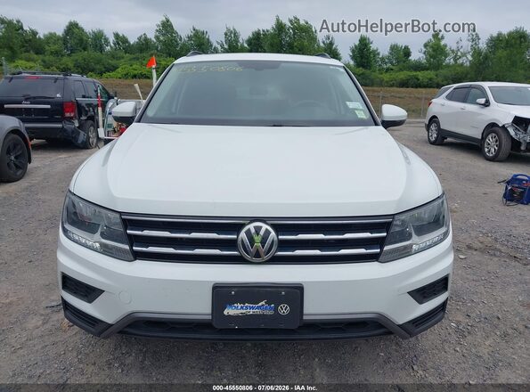3VV2B7AX5MM106259 2021 VOLKSWAGEN TIGUAN White ხელსაწყოთა პანელის ხედი