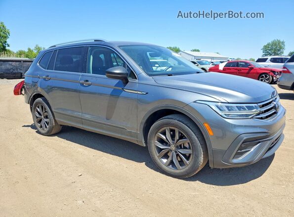 3VV2B7AX5NM129641 2022 VOLKSWAGEN TIGUAN Gray Передня права чверть