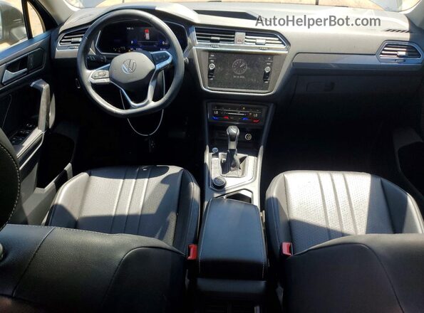 3VV2B7AX5NM129641 2022 VOLKSWAGEN TIGUAN Gray Вид панелі приладів