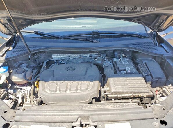 3VV2B7AX5NM129641 2022 VOLKSWAGEN TIGUAN Gray Вид підкапотного простору