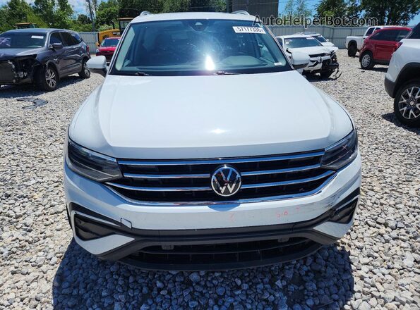 3VV2B7AX5NM149940 2022 VOLKSWAGEN TIGUAN Белый Вид спереди