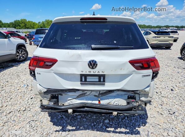 3VV2B7AX5NM149940 2022 VOLKSWAGEN TIGUAN Белый Вид сзади