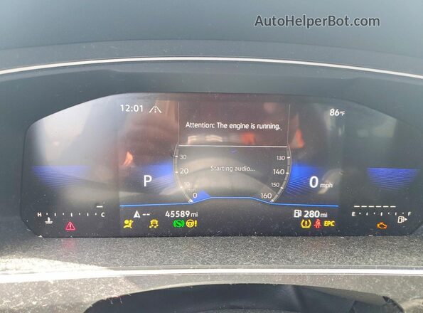 3VV2B7AX5PM106542 2023 VOLKSWAGEN TIGUAN Silver Սարքավորումների վահանակի տեսք