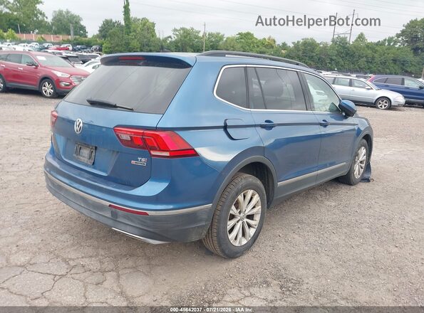 3VV2B7AX6JM037965 2018 VOLKSWAGEN TIGUAN Blue უკანა მარჯვენა