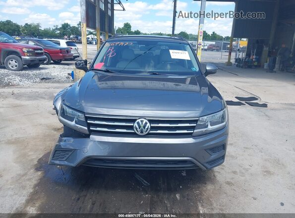 3VV2B7AX6JM198039 2018 VOLKSWAGEN TIGUAN Gray Widok zestawu wskaźników