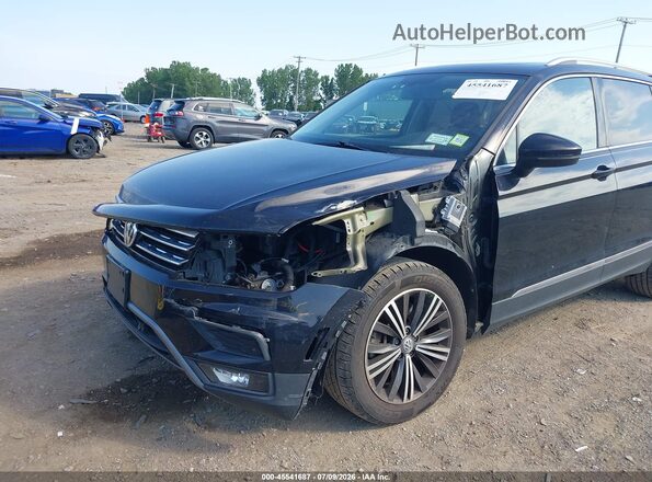 3VV2B7AX6KM071891 2019 VOLKSWAGEN TIGUAN Black Front view