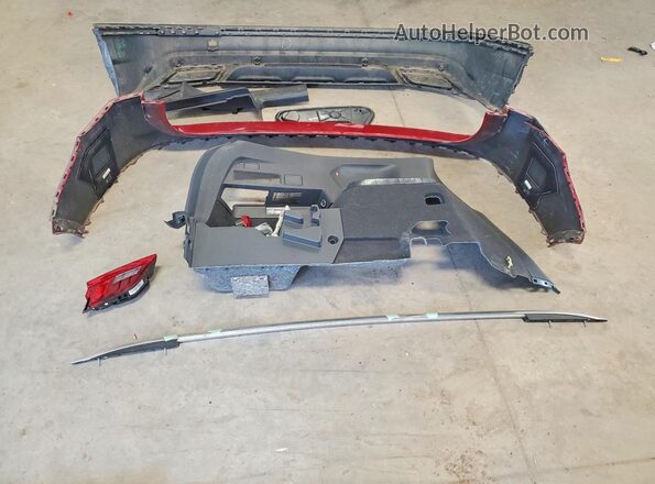 3VV2B7AX6LM125305 2020 VOLKSWAGEN TIGUAN Red Вид наклейки з VIN-кодом