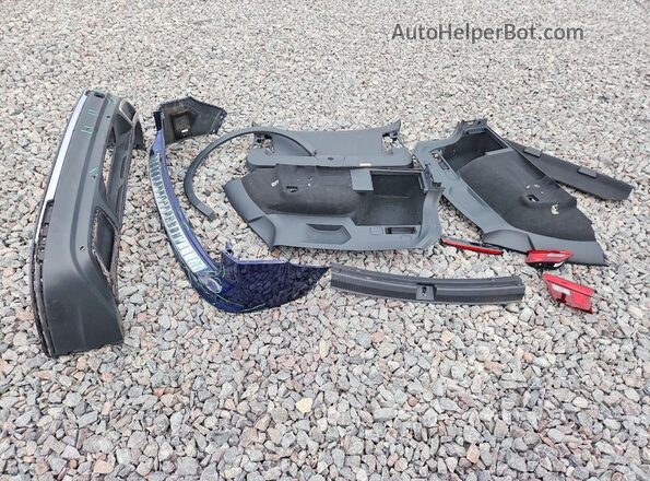 3VV2B7AX6MM013833 2021 VOLKSWAGEN TIGUAN Blue Vista de la etiqueta del VIN