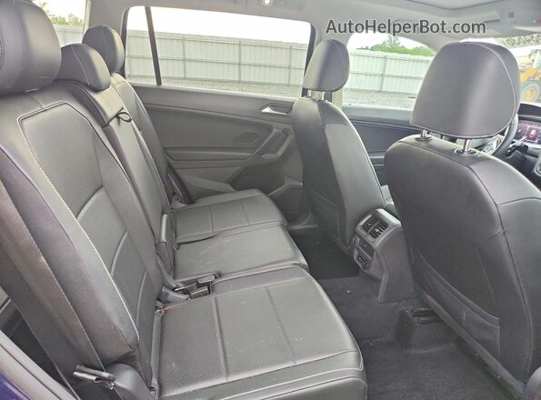 3VV2B7AX6MM013833 2021 VOLKSWAGEN TIGUAN Blue Vista interior trasera