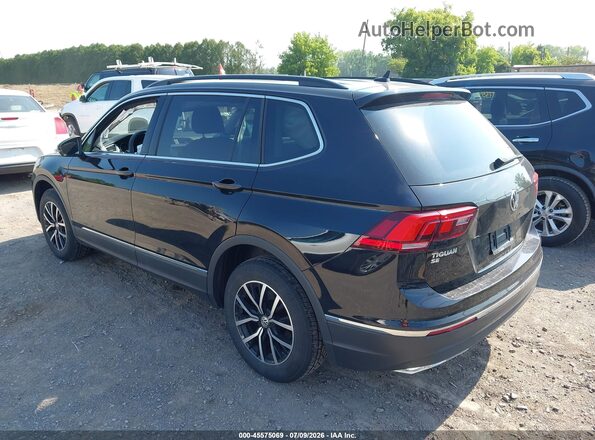 3VV2B7AX6MM043267 2021 VOLKSWAGEN TIGUAN Black Rear left