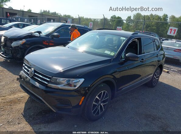 3VV2B7AX6MM043267 2021 VOLKSWAGEN TIGUAN Black Front left