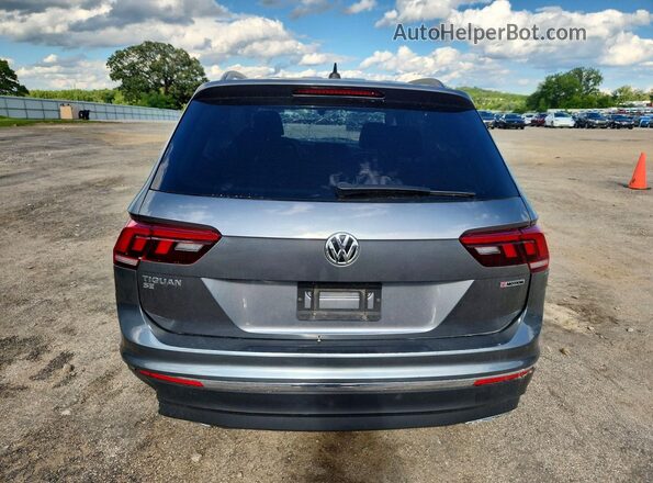 3VV2B7AX6MM044032 2021 VOLKSWAGEN TIGUAN Gray უკანა ხედი