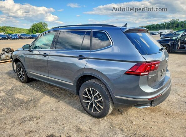 3VV2B7AX6MM044032 2021 VOLKSWAGEN TIGUAN Gray უკანა მარცხენა