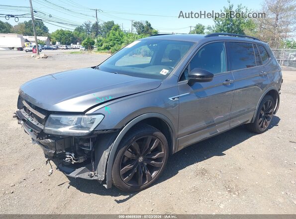 3VV2B7AX6MM115679 2021 VOLKSWAGEN TIGUAN Серый Передняя левая четверть
