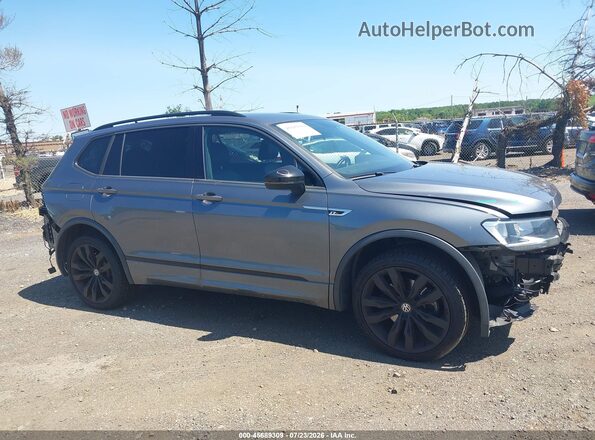 3VV2B7AX6MM115679 2021 VOLKSWAGEN TIGUAN Серый Вид задней части салона
