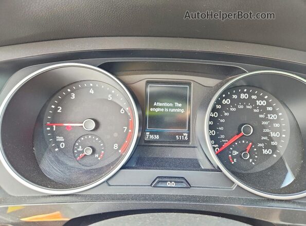 3VV2B7AX6MM128044 2021 VOLKSWAGEN TIGUAN Gray ხელსაწყოთა პანელის ხედი