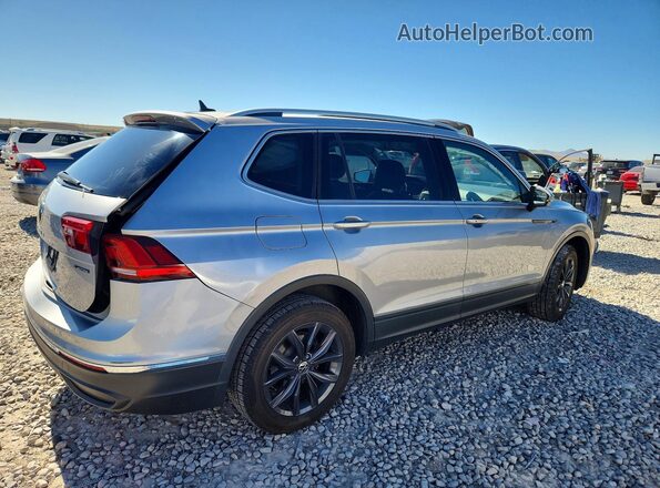 3VV2B7AX6NM026177 2022 VOLKSWAGEN TIGUAN Серебряный Задняя правая четверть