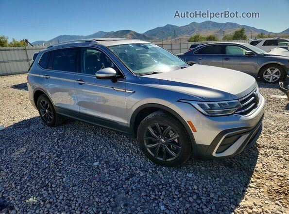 3VV2B7AX6NM026177 2022 VOLKSWAGEN TIGUAN Серебряный Передняя правая четверть