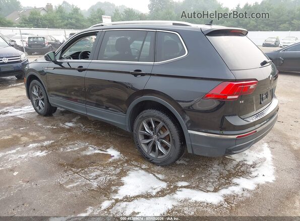 3VV2B7AX6NM136386 2022 VOLKSWAGEN TIGUAN Black Հետևի ձախ