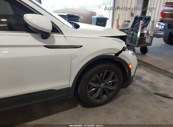 3VV2B7AX6NM177259 2022 VOLKSWAGEN TIGUAN White წინა ხედი