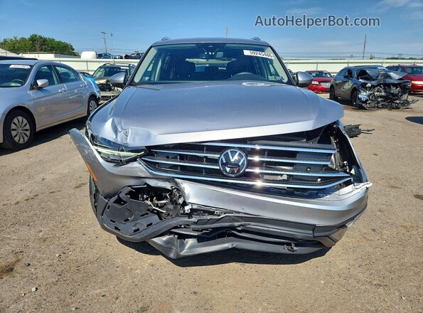 3VV2B7AX6RM154277 2024 VOLKSWAGEN TIGUAN Silver Front view