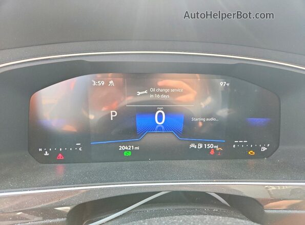 3VV2B7AX6RM154277 2024 VOLKSWAGEN TIGUAN Silver Instrument cluster view
