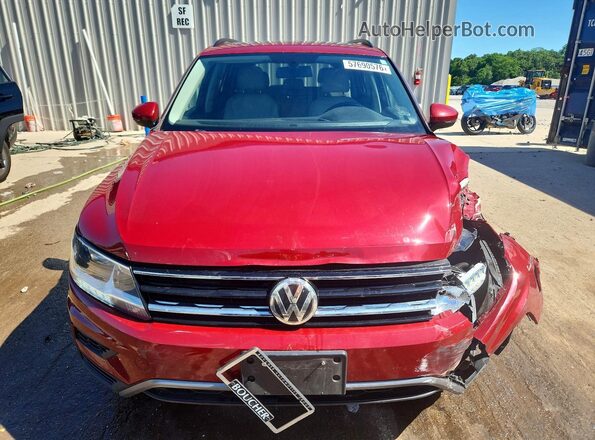 3VV2B7AX7JM148900 2018 VOLKSWAGEN TIGUAN Red Vista frontal