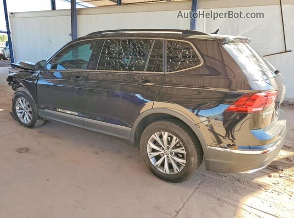 3VV2B7AX7JM172405 2018 VOLKSWAGEN TIGUAN Black Tył lewy