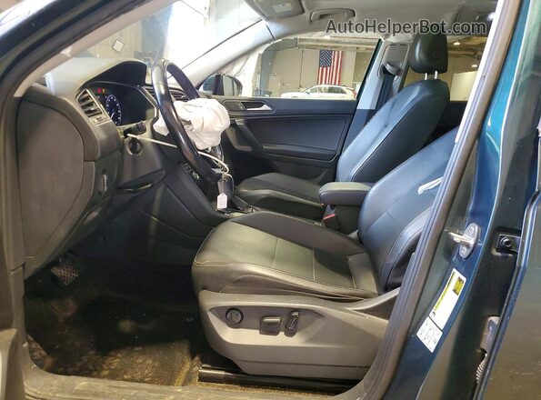 3VV2B7AX7KM022862 2019 VOLKSWAGEN TIGUAN Green Widok wnętrza z przodu