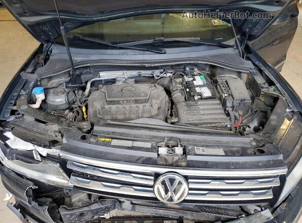 3VV2B7AX7KM022862 2019 VOLKSWAGEN TIGUAN Green Widok komory silnika