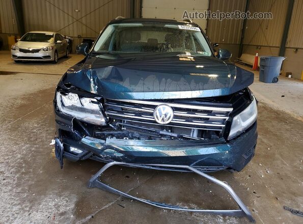 3VV2B7AX7KM022862 2019 VOLKSWAGEN TIGUAN Green Widok z przodu