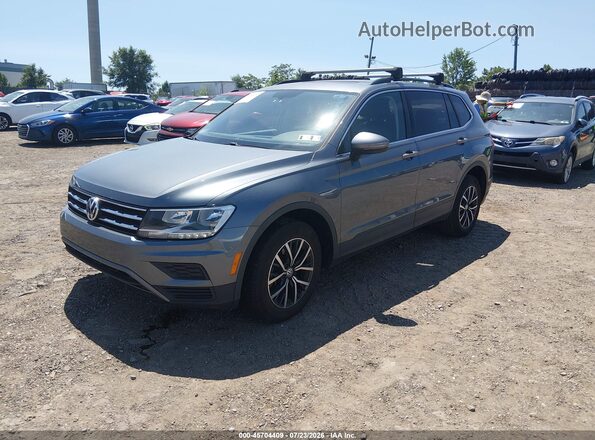 3VV2B7AX7KM154214 2019 VOLKSWAGEN TIGUAN Gray Front left