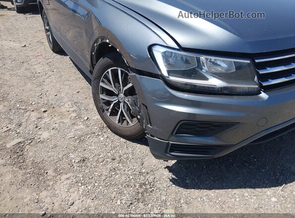 3VV2B7AX7KM154214 2019 VOLKSWAGEN TIGUAN Gray Front view