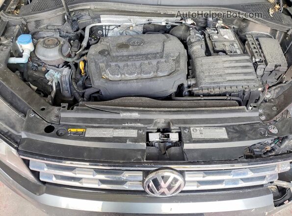 3VV2B7AX7LM116600 2020 VOLKSWAGEN TIGUAN Gray Вид задньої частини салону