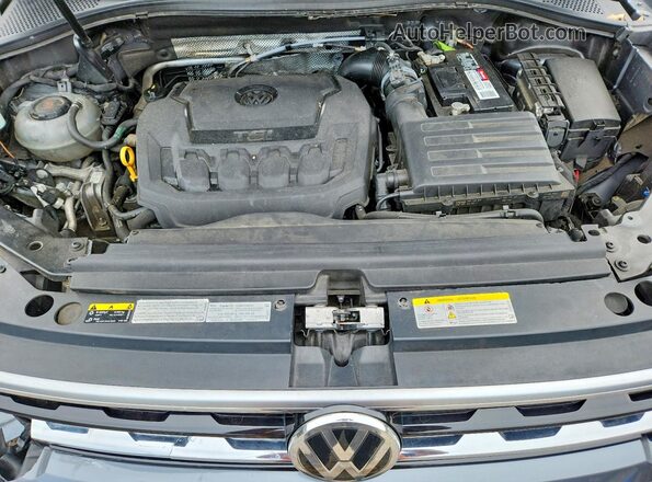 3VV2B7AX7MM106361 2021 VOLKSWAGEN TIGUAN Gray ძრავის განყოფილების ხედი