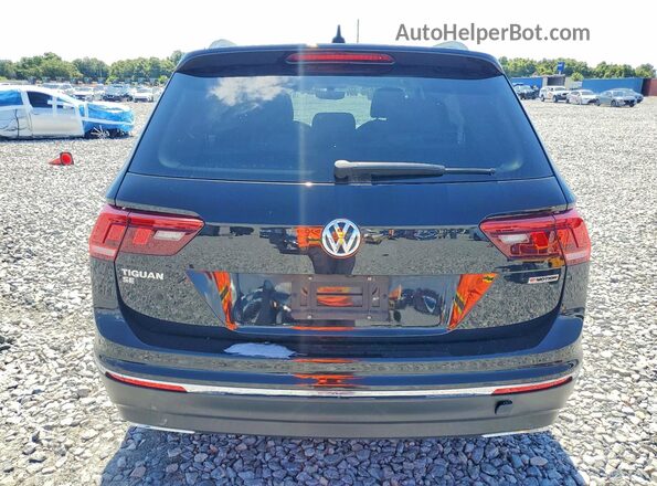 3VV2B7AX7MM122141 2021 VOLKSWAGEN TIGUAN Черный Вид сзади