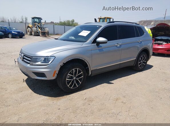 3VV2B7AX7MM130269 2021 VOLKSWAGEN TIGUAN Gray Vista tres cuartos delantera izquierda
