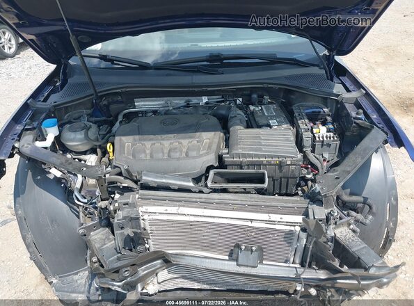 3VV2B7AX7NM124974 2022 VOLKSWAGEN TIGUAN Blue Vista trasera