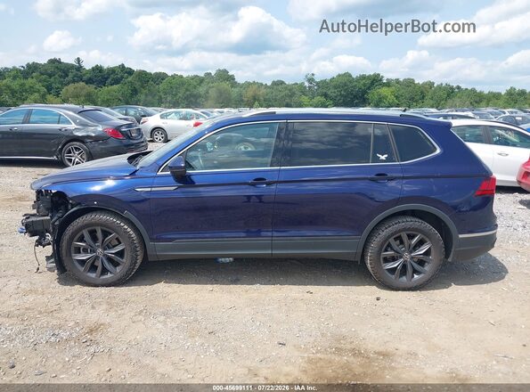 3VV2B7AX7NM124974 2022 VOLKSWAGEN TIGUAN Blue Vista interior de 360 grados