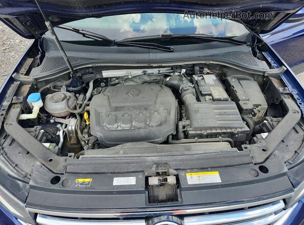 3VV2B7AX7RM122356 2024 VOLKSWAGEN TIGUAN Blue Вид підкапотного простору