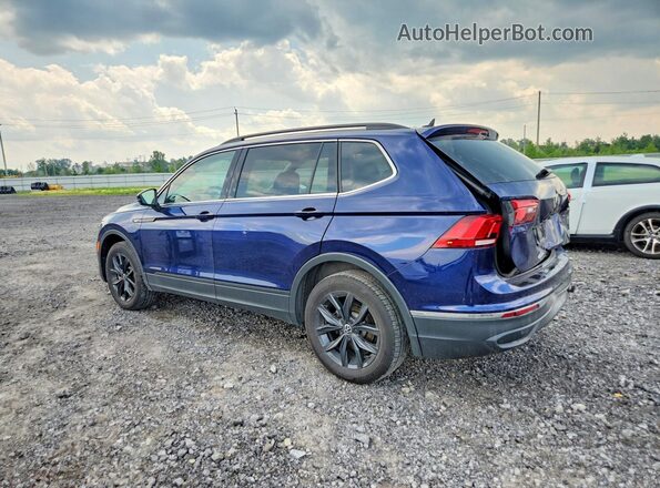 3VV2B7AX7RM122356 2024 VOLKSWAGEN TIGUAN Blue Задня ліва чверть