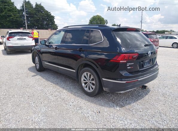 3VV2B7AX8JM000772 2018 VOLKSWAGEN TIGUAN Black უკანა მარცხენა