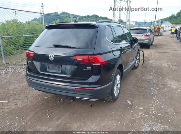 3VV2B7AX8JM024098 2018 VOLKSWAGEN TIGUAN Черный Задняя правая четверть